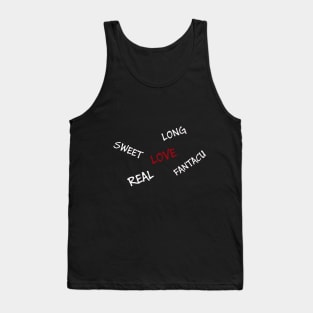 sweet love Tank Top